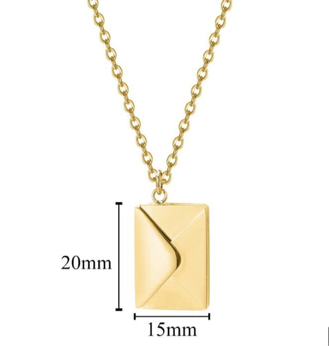 Envelope Letter Pendants